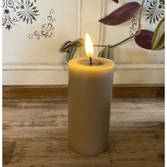 Caramel LED Candles 5x10 cm - Kjærs Brugskunst
