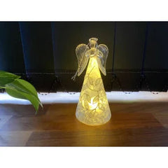 Engel Glas LED (stor 16 cm) - Kjærs Brugskunst